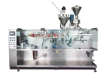 Automatic powder filling and sealing machine