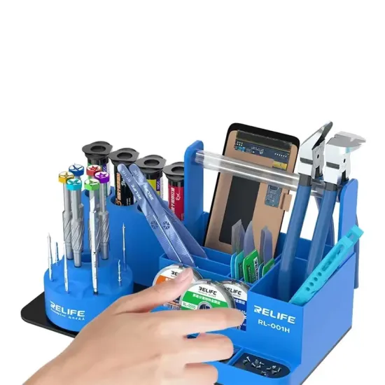 RELIFE RL-001H 360 Degree Rotating Smart Phone Repair Tool Storage