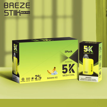 Breze Stiik Box Pro 5000Puffs Disposable Vape pod