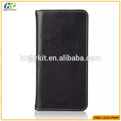 Magnetic Crazy Horse Pattern PU Wallet Case For Samsung Note5