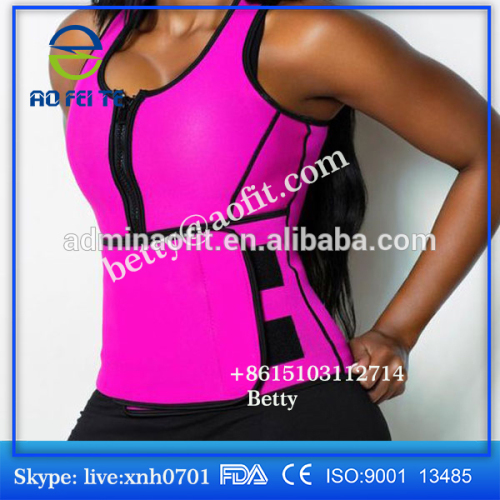 Slimming body Neoprene Vest Sweat Shirt Workout Sauna Weight Loss