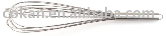 19" stainless steel egg whisk