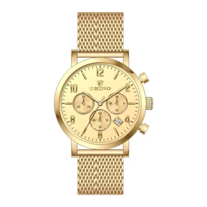 Stainless Steel Chronograph Wrist Men Watch