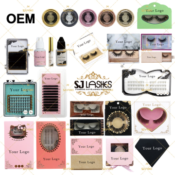 Custom Private Logo Stickers for Lash Packaging Boxes - Low MOQ, Wholesale Prices, Fast Delivery