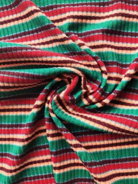 Poly Span stripe Jersey With Lurex
