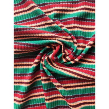 Poly Span strip Jersey med Lurex
