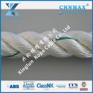 3-strand ployester rope for rigging