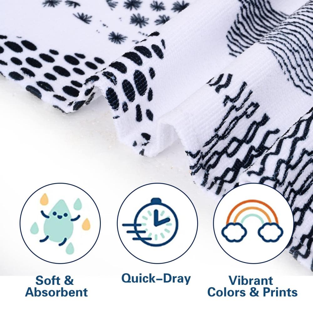 Printed Kids Quick Dry Microfiber Beach Towels