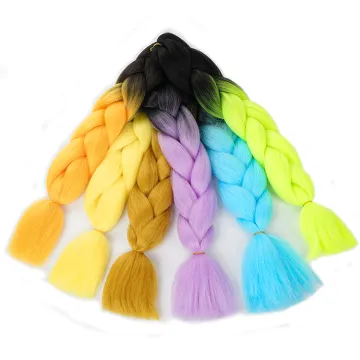 beyond beauty 24inch ombre braiding hair extension synthetic crochet braid hair jumbo braids for african hair