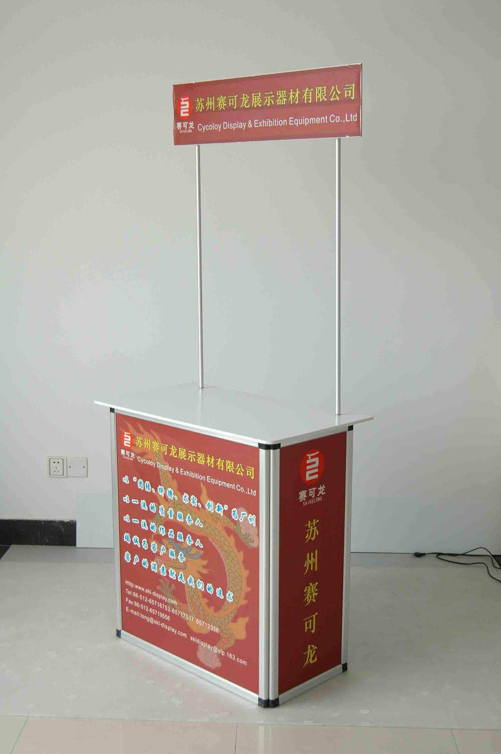 Folding Portable Promotion Table Aluminium