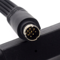 9Pin 4ports Female Extension Speaker Cable
