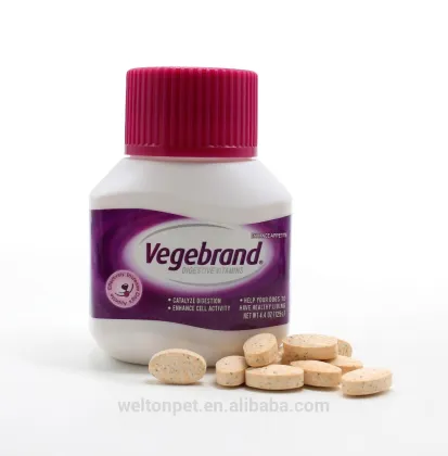 VEGEBRAND Digestive Vitamins Dog Nutrition Supplement Tablets