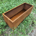 Customized Corten Steel Square Flower Planter