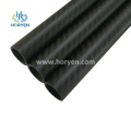 High precision custom black carbon fiber tube connectors