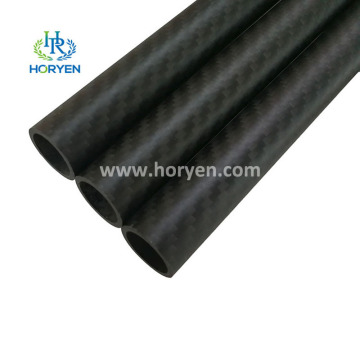 Customized sale glossy matte 3k carbon fibre tube