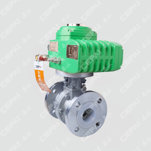 Electric Switch Lined Fluorine Ball Valve