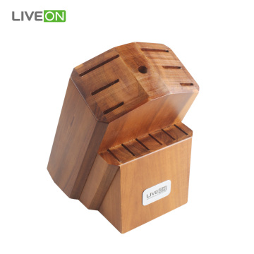 14pcs Professional Kitchen Knife Set With Wooden Block