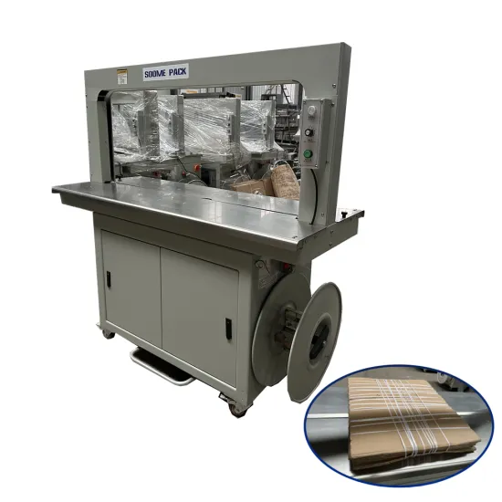 Semi-Automatic PP Belt Carton Box Strapping Machine