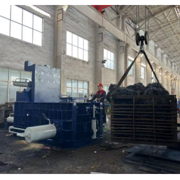 Waste Reinforcement Metal Recycling Baling Machine Press