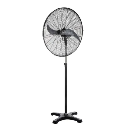 High-Airflow Industrial Floor Fan for Extended Operation