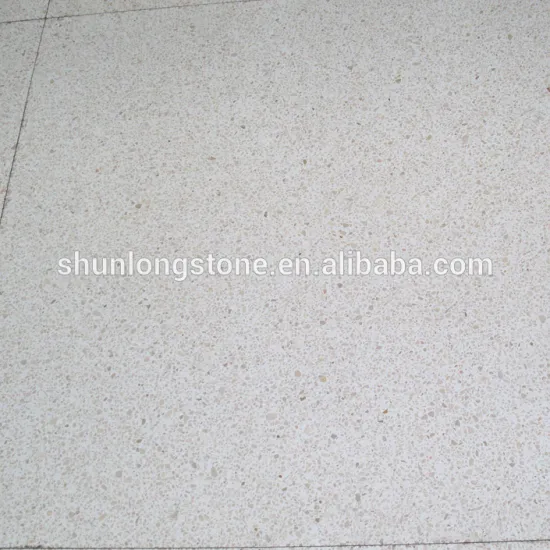 Artificial Beige white Quartz floor tile,countertop