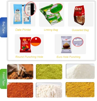 Ice Cream Powder High Speed Packing Machine