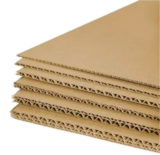 Eco-Friendly Corrugated Cardboard Sheets for Secure Shipping