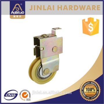 High quality iron zinc plated window pulley wheel