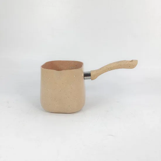 Wholesale Aluminum Non-Stick Square Turkish Coffee Pot Set - Aluminum Milk Warmer Pot and Cup