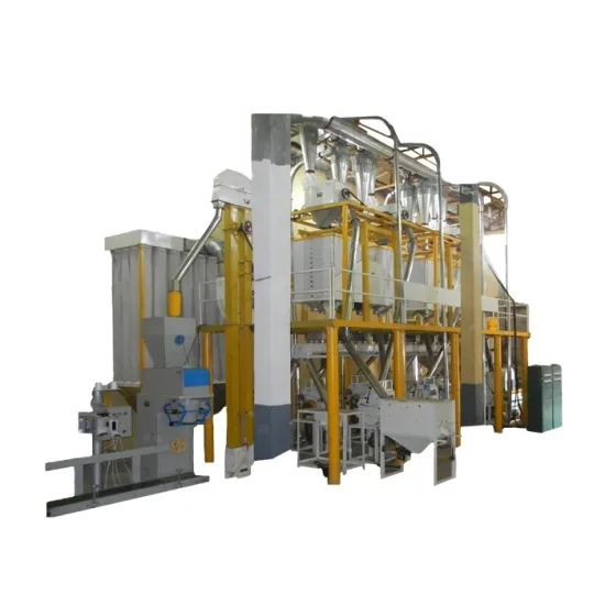 100 Ton Per Day Fully Automatic Wheat Flour Mill Machine