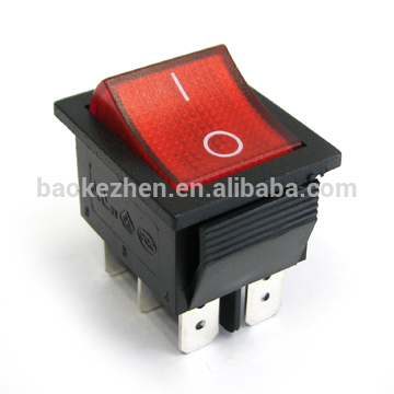 Baokezhen Illuminated ON-OFF ,ON-ON, ON-OFF-ON rocker switch T85 1E4