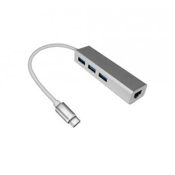 미니 크기 저비용 USB 어댑터 USB 허브