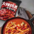 Острый и привыкающий! Корейский - стиль огненные куриные ноги, перекусить, чтобы помнить