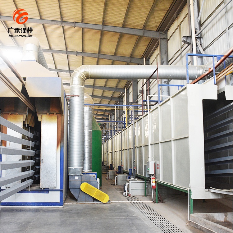 Economical Semi-Automatic Powder Coating Line