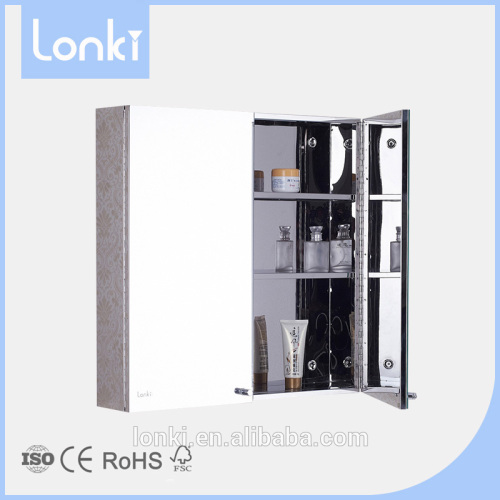 Hot Sale cheap price ss201 bathroom mirror frames kits cabinet for sale