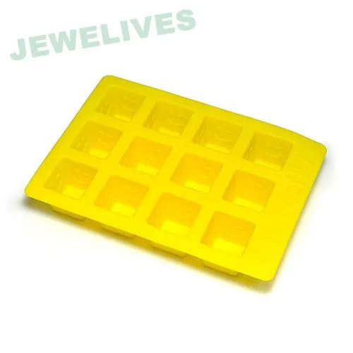 100% Food Grade 12cups Silicone Tray 