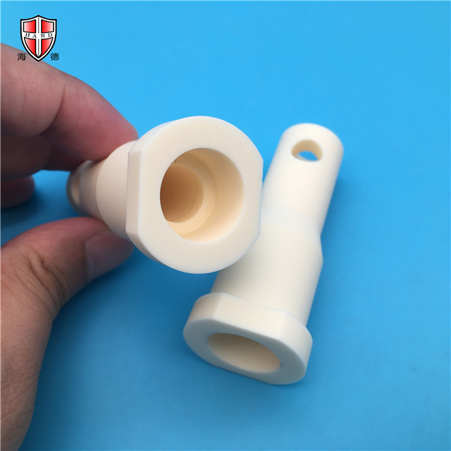 precision 99 alumina ceramic insulating tube bush