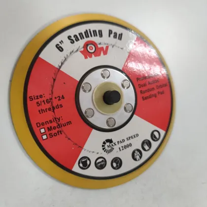 6 inch pneumatic disc backing pads for pneumatic grinding machine self-adhesive disc
