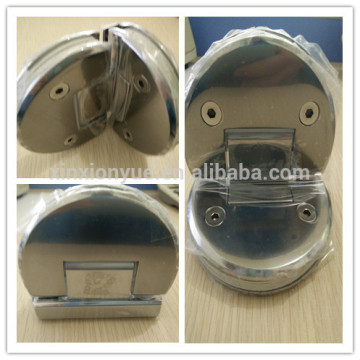 Best price 90 degree brass shower glass door pivot hinge for shower door
