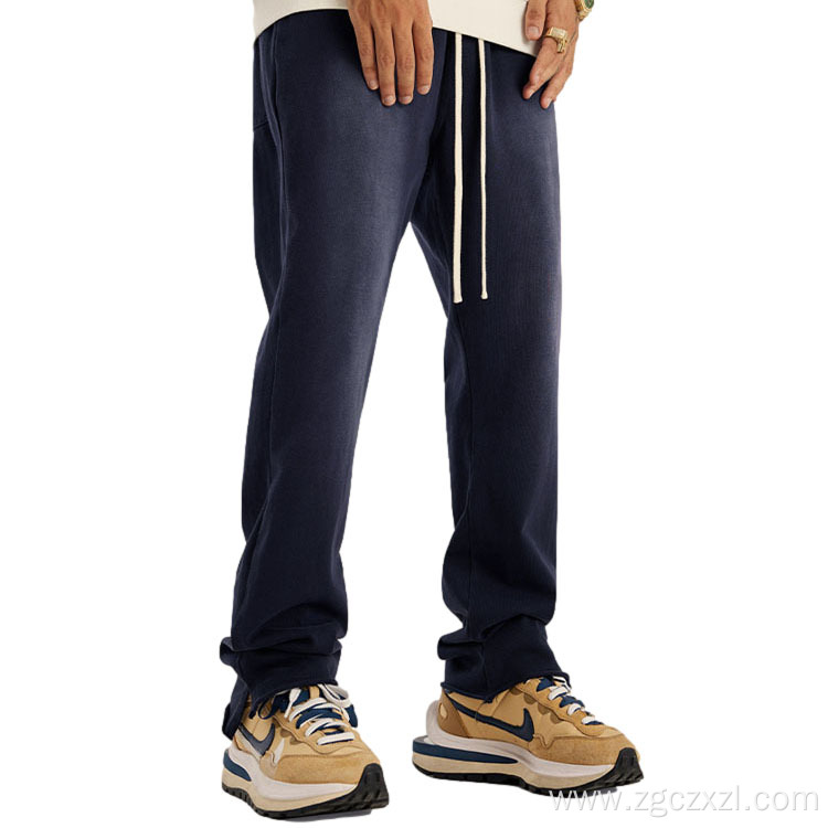 Men's four seasons fashion distressed sweatpants