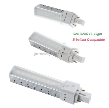 8W G24 LED Light PLC GX24 Lamp Electronic Ballast - Compatible with G24, G24D, GX24Q