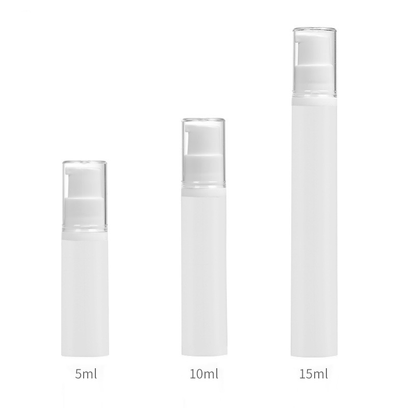 5ml 10ml 15ml 주머니 빈 여행 화장품 스킨 케어 페이스 크림 로션 병 에어리스