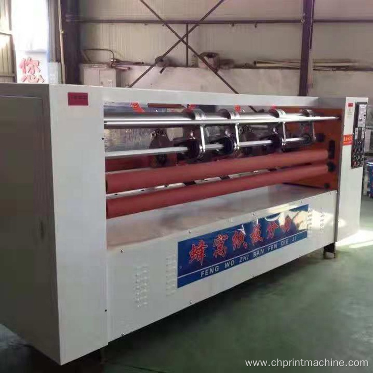 manual feeder thin blade slitter scorer machine