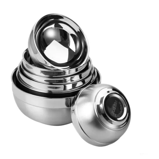 Food Grade Stainless Steel Thickened Bowl Wholesale