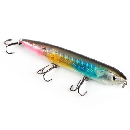 Runtoo Super Top Water Hard Bait Pencil Lure for Big Fish