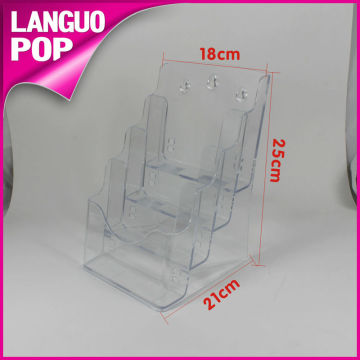 Acrylic book display stands