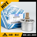 Komatsu motoru için su pompası termostat 600-421-6630