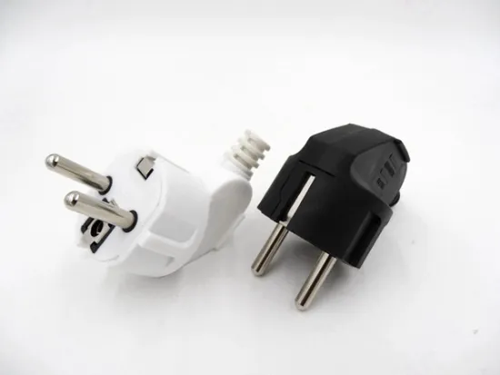 Rewireable 16A 250V 2 Pin France European Standard Power Plug Extension Cord