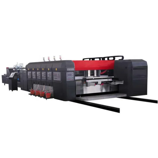 High-Speed Flexographic Printing, Slitting, Die Cutting, Carton Box Manufacturing, and Custom Folder Gluing System