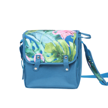 Beg Makan Siang Crossbody Biru Biru